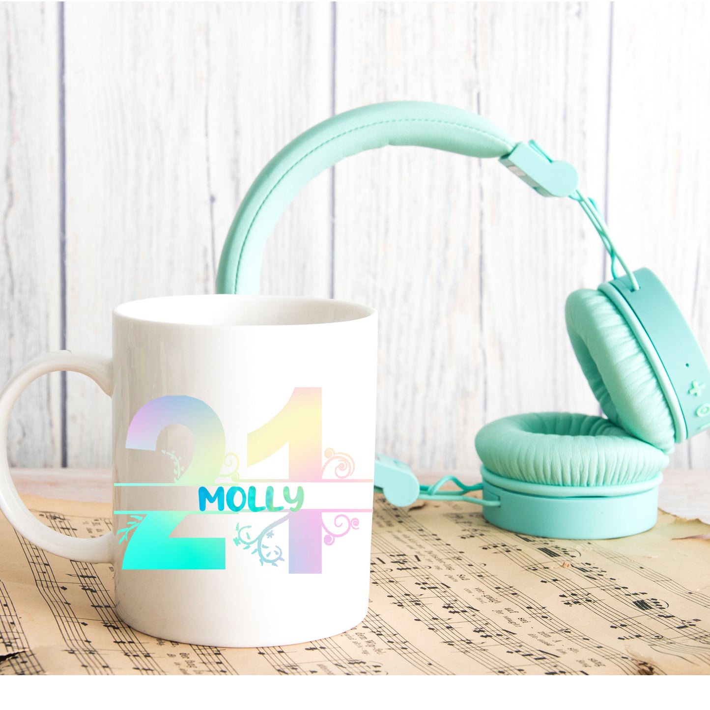 Personalised Filled 21st Birthday Mug - Always Looking Good -