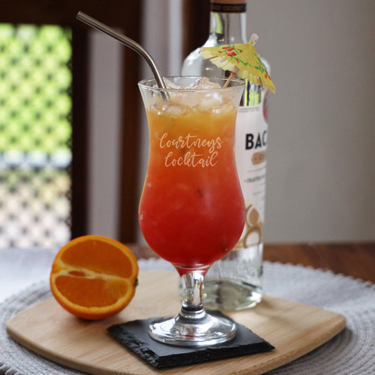 Engraved Personalised Cocktail Filled Occasion Pina Colada Glass  - Always Looking Good -