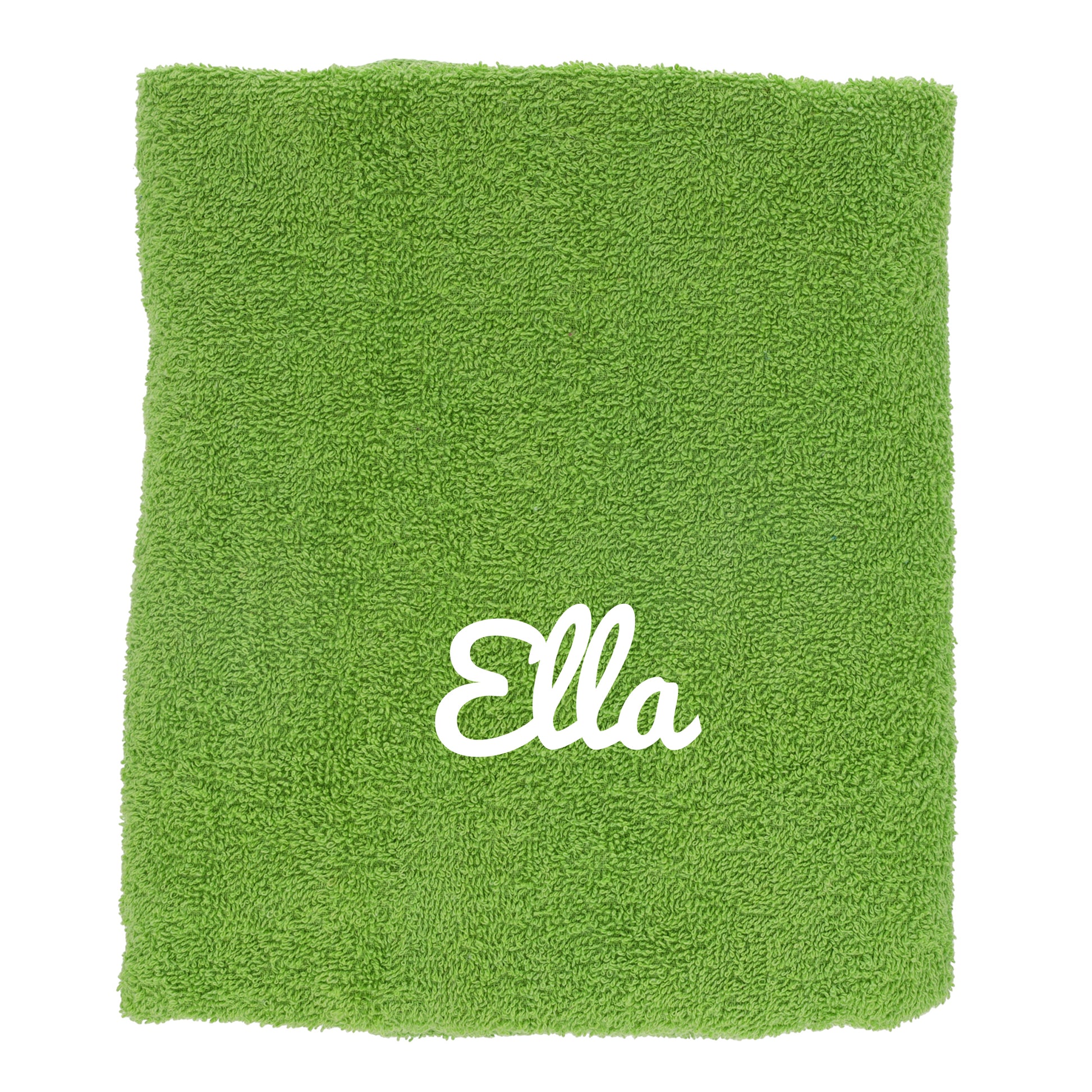 Personalised Embroidered Name Towel Bath or Hand Size  - Always Looking Good -