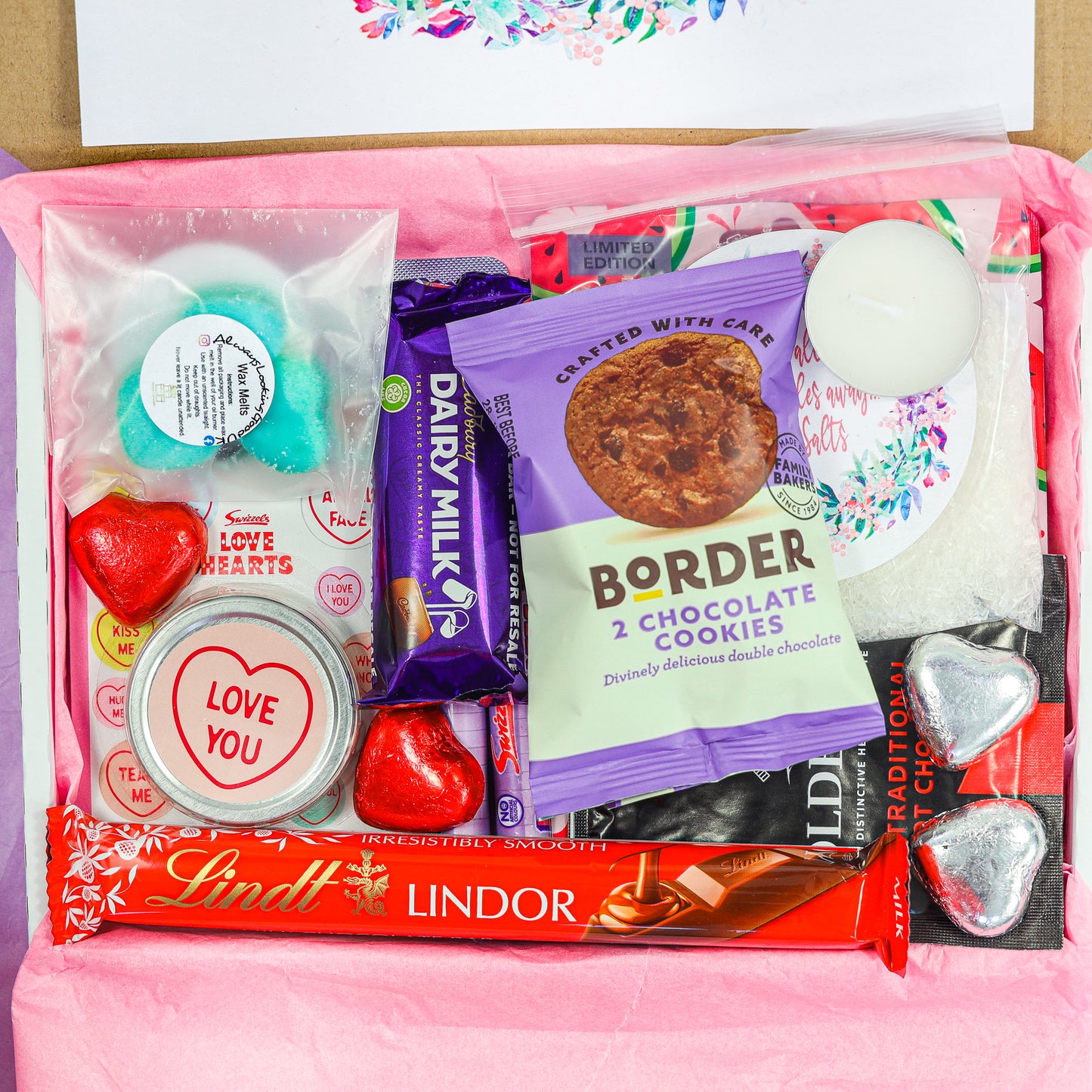 Medium Chocolate Lover & Beauty Pamper Letterbox Gift Set  - Always Looking Good -   