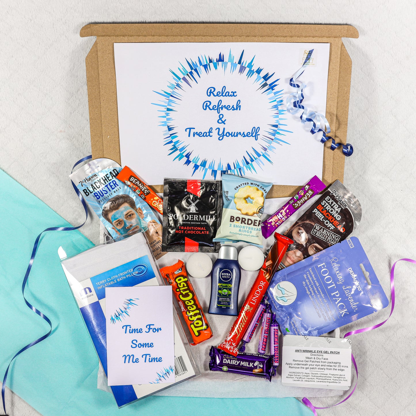 Large Treat Box - Chocolate & Pamper Hamper For Men
- Always Looking Good -