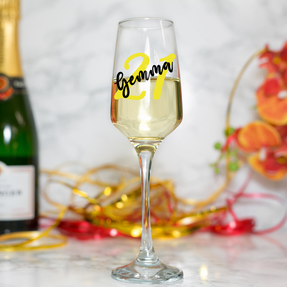 Personalised 21st Birthday Ice Bucket & Glass Gift with Name - Always Looking Good -