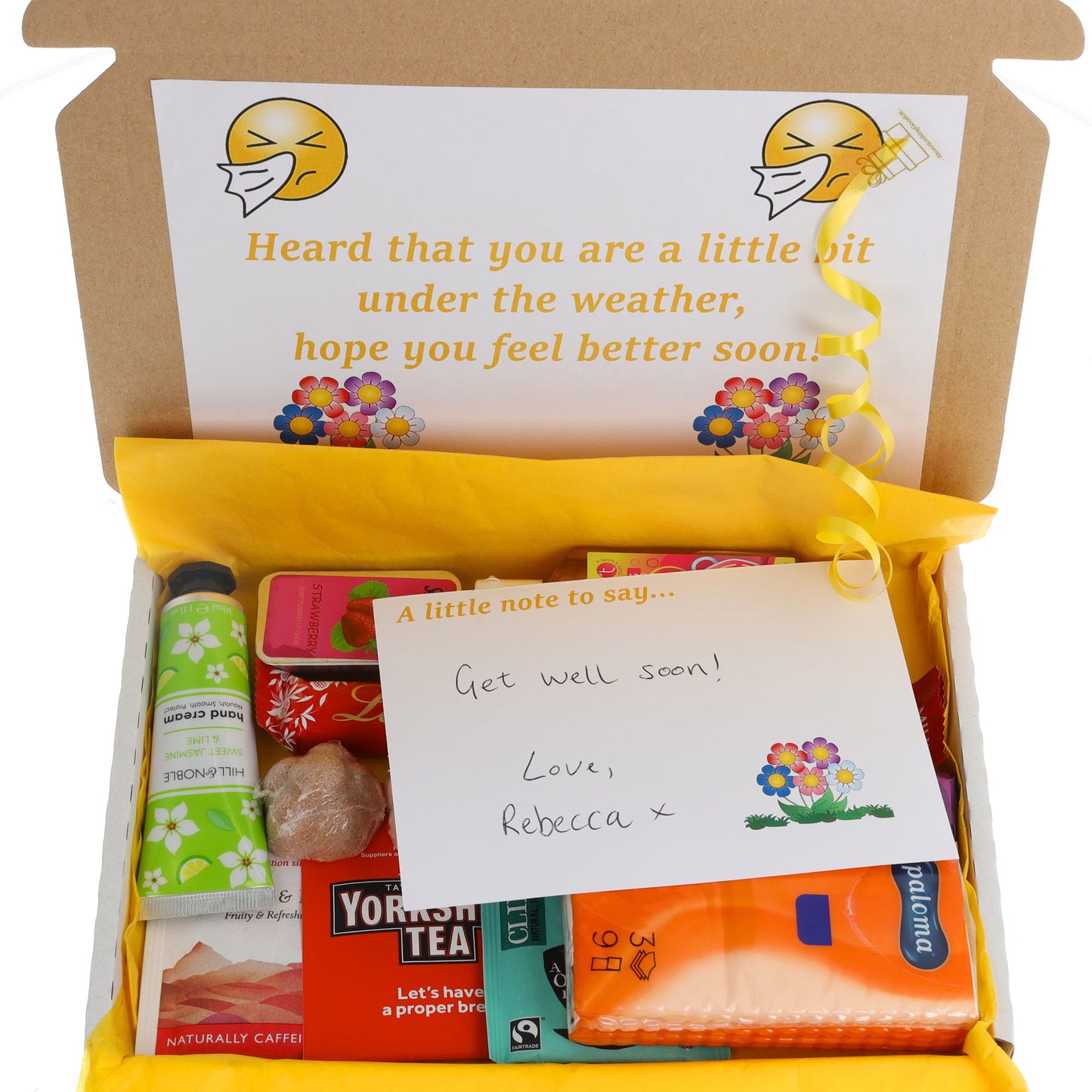 Get Well Soon Care Package Hug in a Box Letterbox Gift Set  - Always Looking Good -   