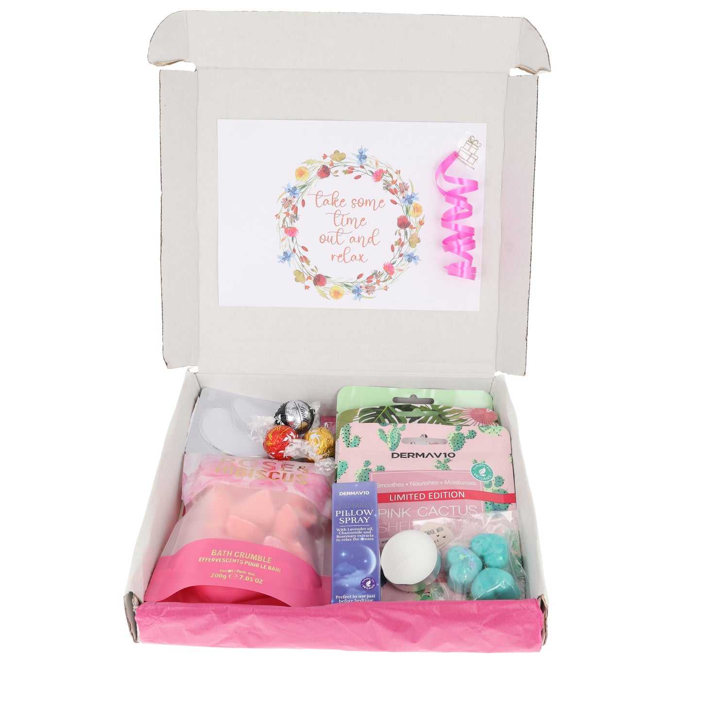 Bath Crumble and Pamper Gift Pamper Hamper Large Set  - Always Looking Good -   