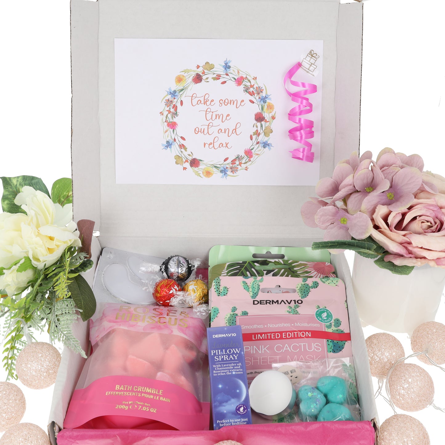 Pamper Hamper For Her Large Set of Bath Crumble & Pamper Gift
- Always Looking Good -