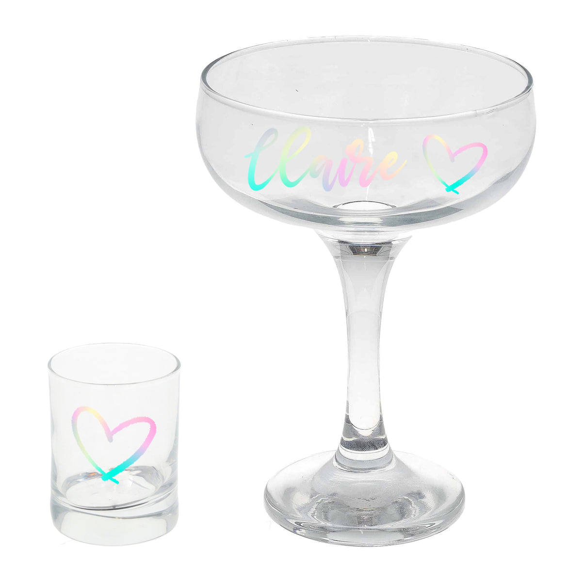 Personalised Pornstar Martini Cocktail Shaker Set With Glass & Shot Glass Gift Set - Always Looking Good -