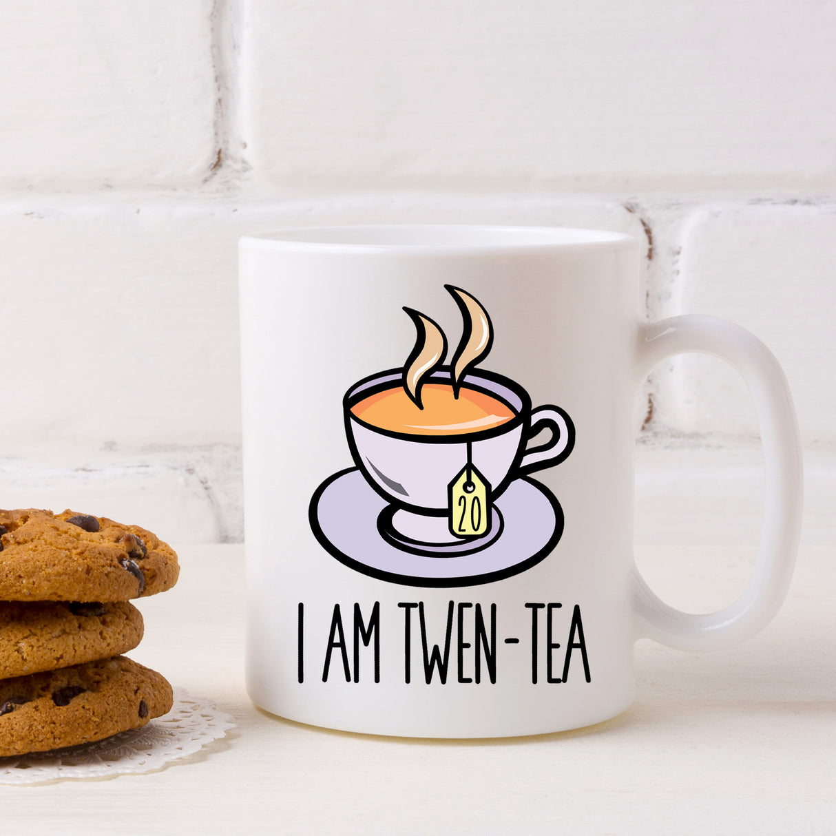 I Am Twen-Tea Funny 20th Birthday Mug Gift for Tea Lovers - Always Looking Good -