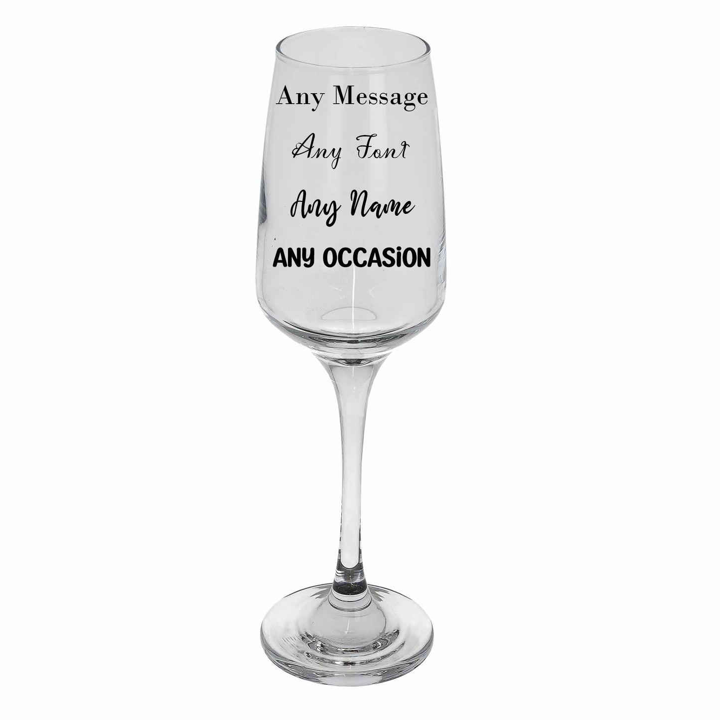 Create Your Own Tallo Personalised Engraved Champagne Flute Set - Always Looking Good -