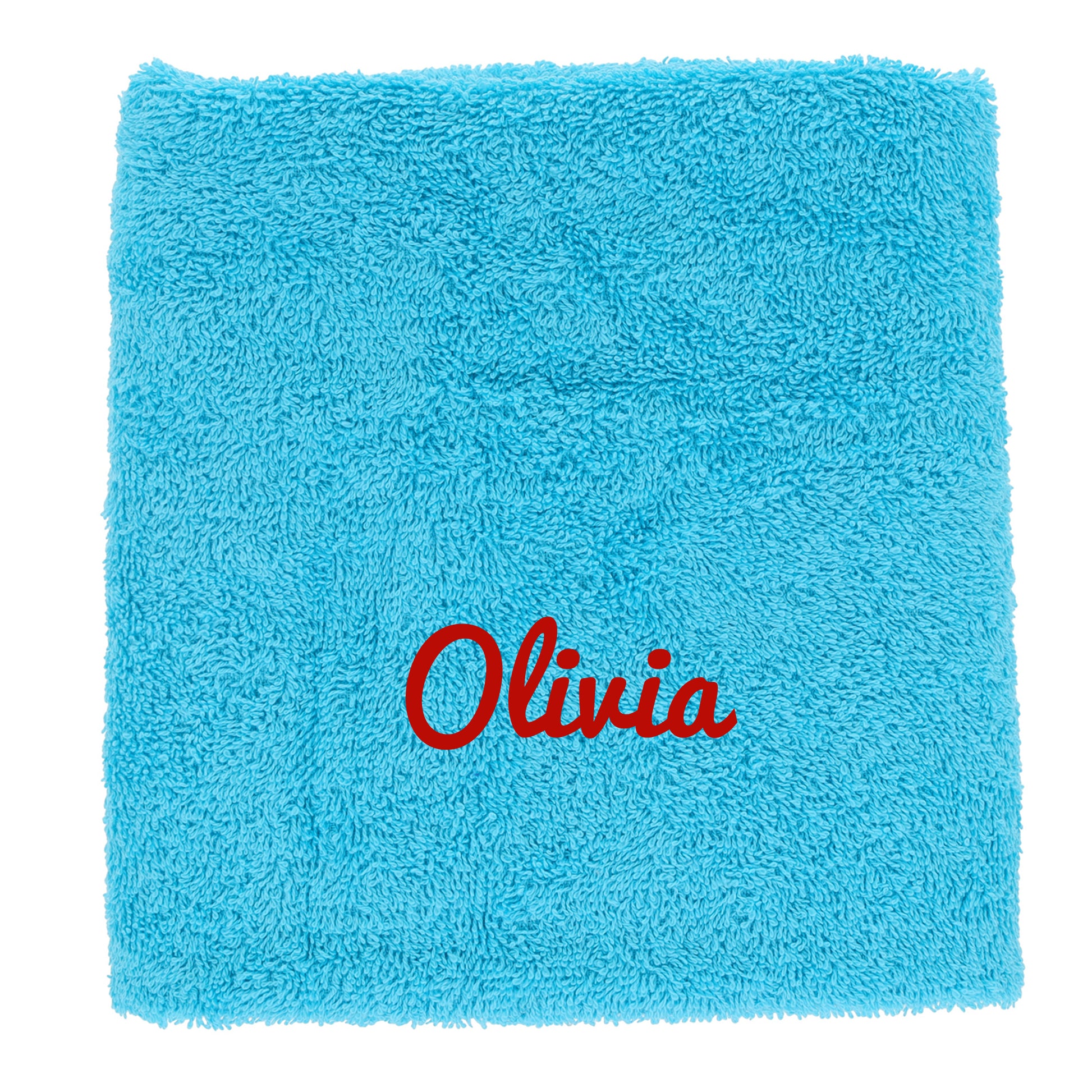Personalised Embroidered Name Towel Bath or Hand Size  - Always Looking Good -