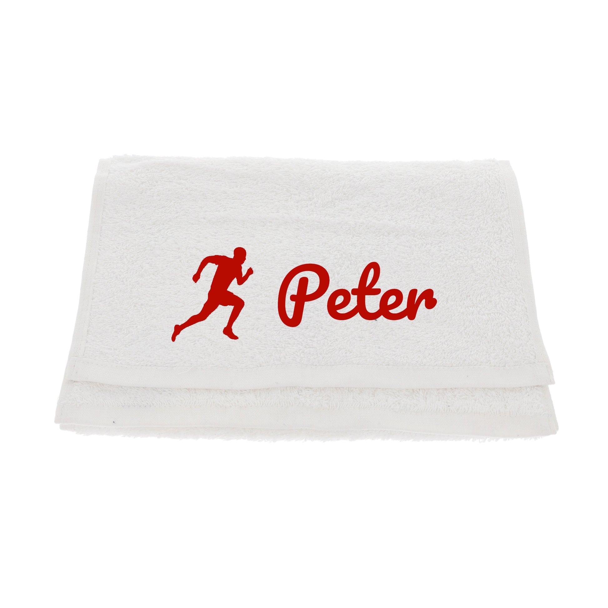 Personalised Embroidered Gym Sweat Sports Towel  - Always Looking Good -