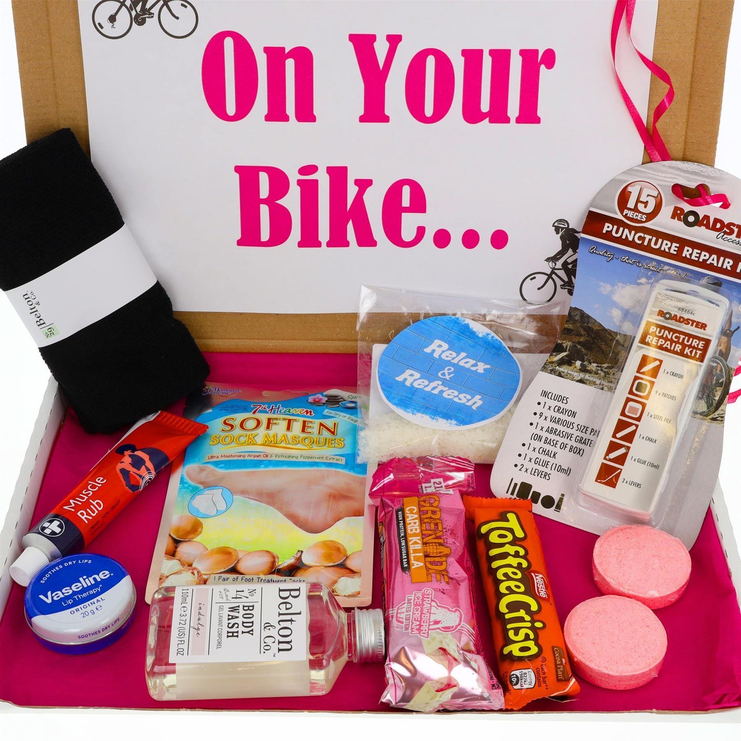 Cycling Lover Cycle Letterbox Gift | Bike Accessories Kit | Fitness & Cyclist  - Always Looking Good -   