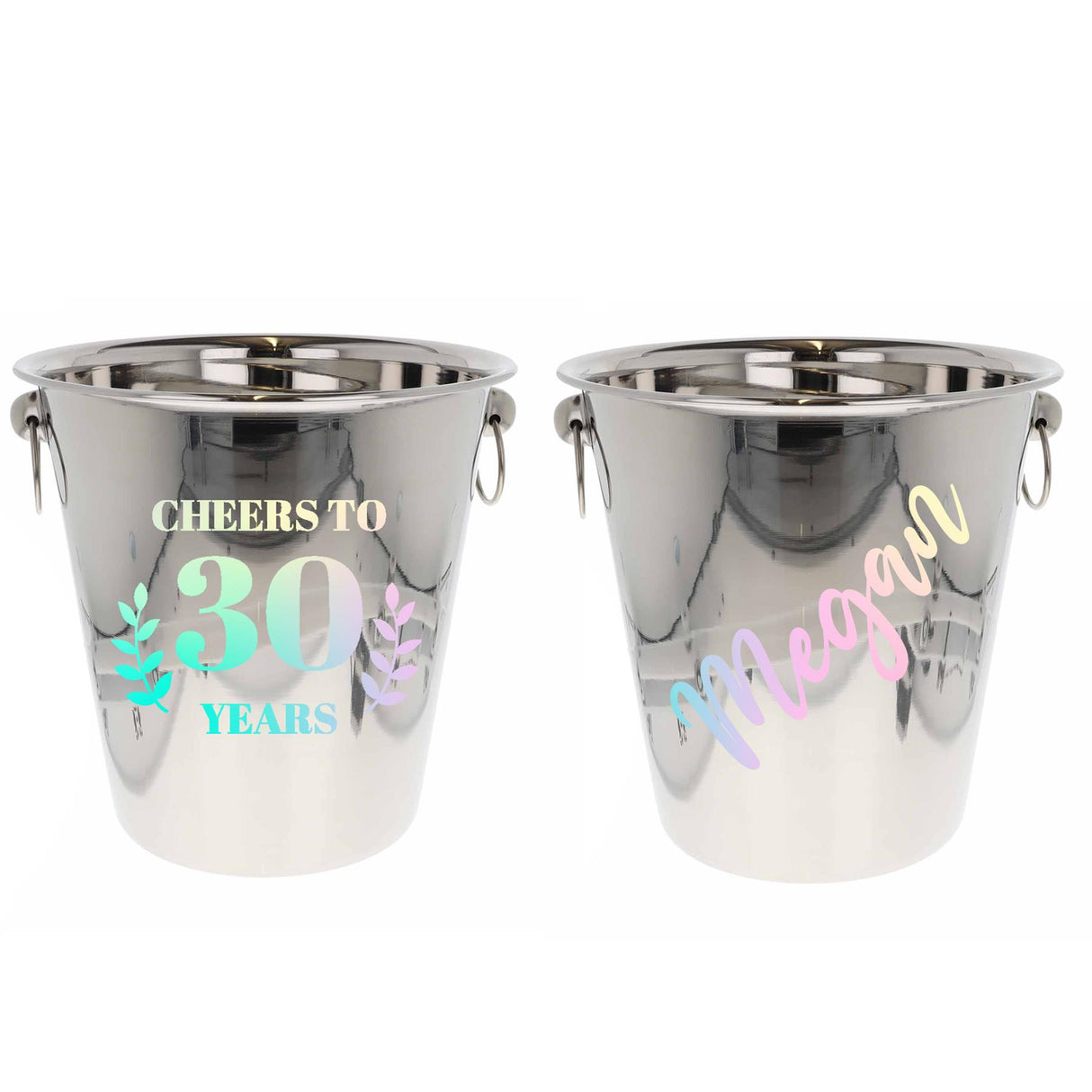 Personalised 30th Birthday Ice Bucket Gift with Name - Always Looking Good -