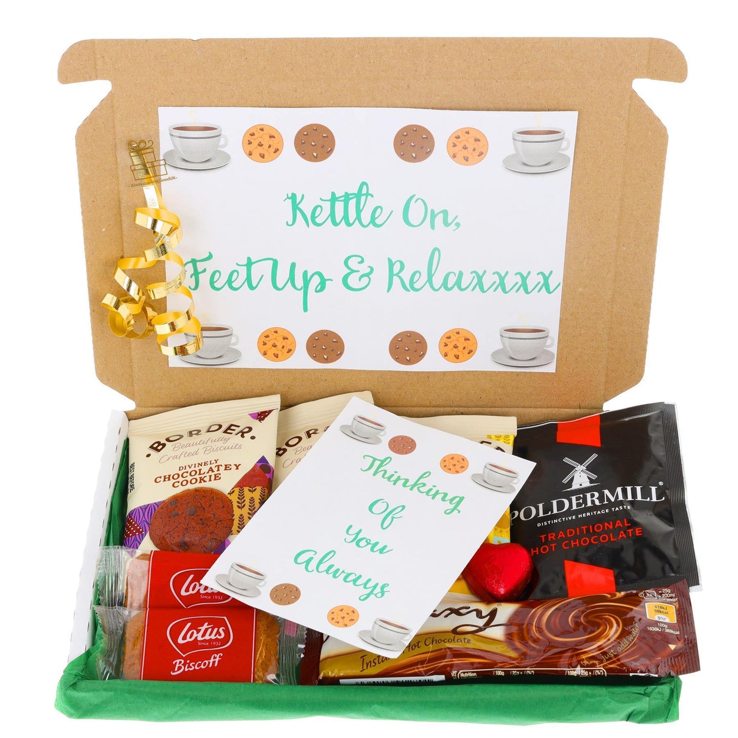 Hot Chocolate and Biscuit Lover Letterbox Gift  - Always Looking Good -   