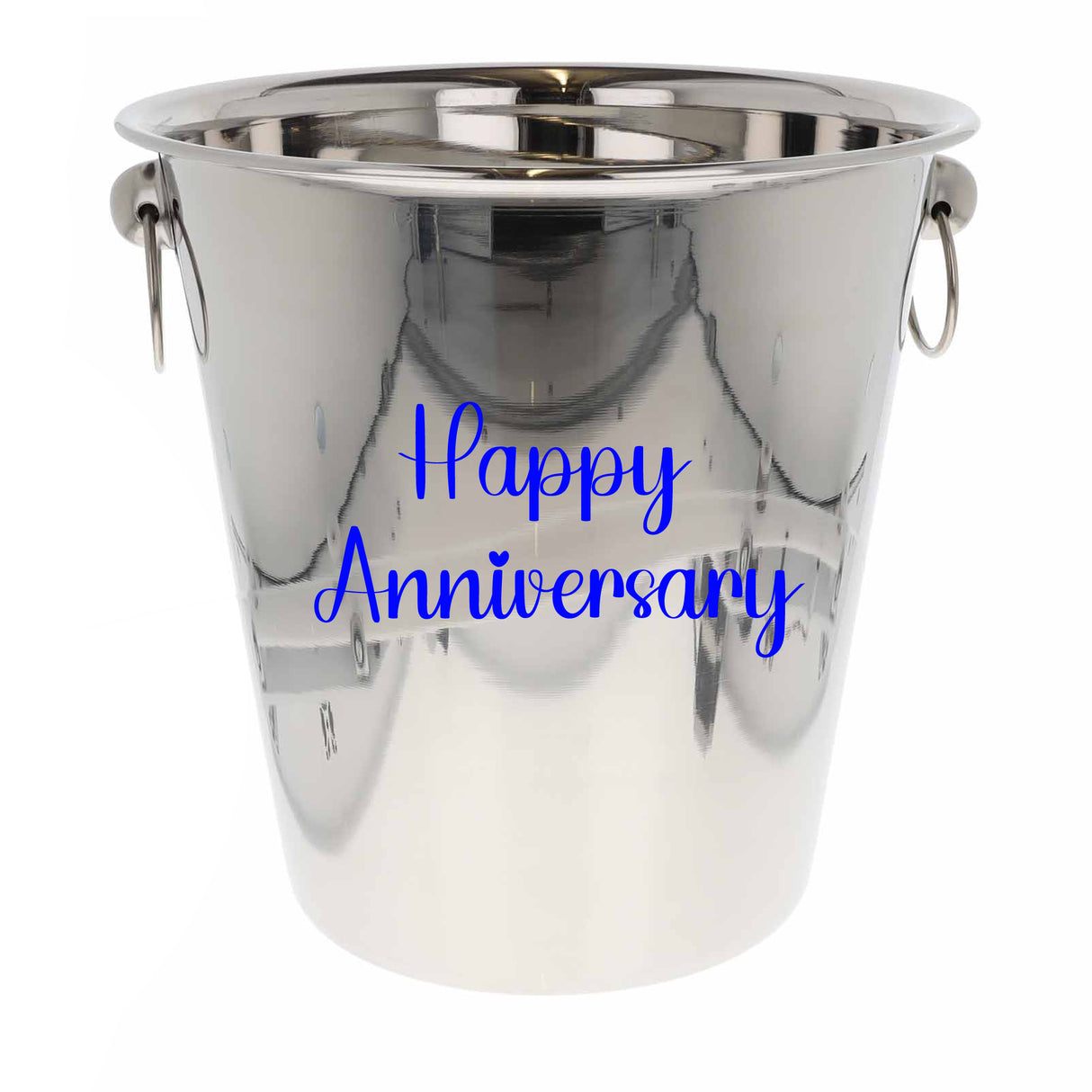 Personalised Any Text Any Font Ice Bucket With Matching Champagne Glasses - Always Looking Good -