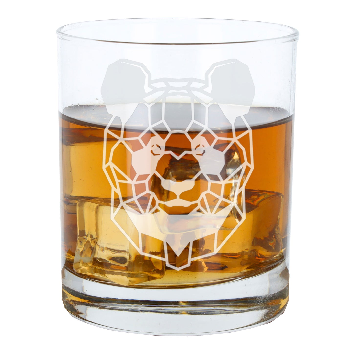 Panda Engraved Whisky Glass  - Always Looking Good -   