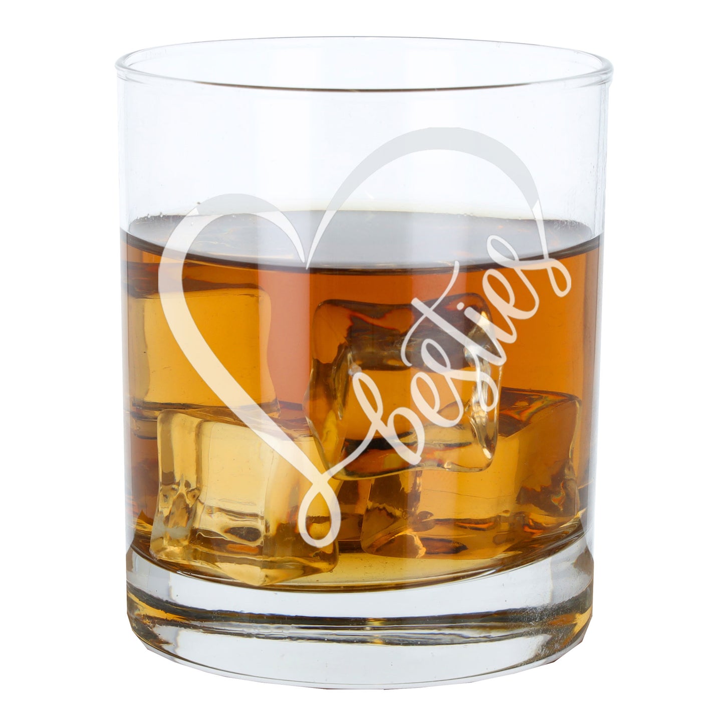 Besties Engraved Whisky Glass and/or Coaster Set  - Always Looking Good -   