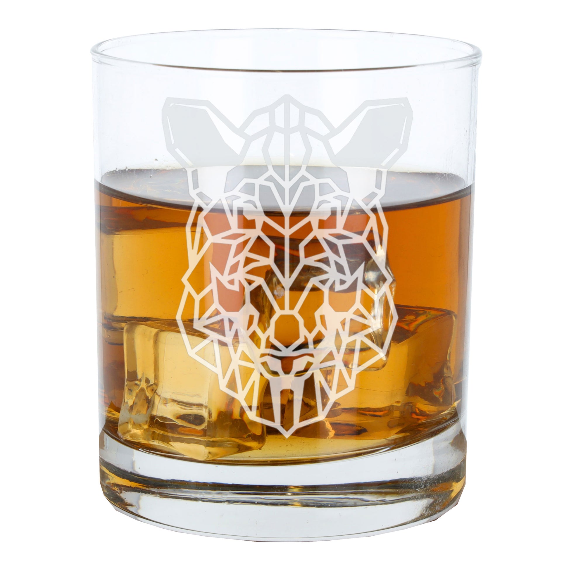 Warthog Engraved Whisky Glass  - Always Looking Good -   