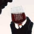 Dad The Man The Myth The Legend Laser Engraved Wine Glass and/or Coaster Set  - Always Looking Good -   