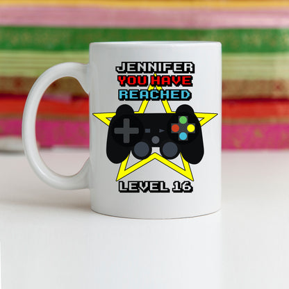 Personalised gaming mug Gift Set For Gamers Birthday