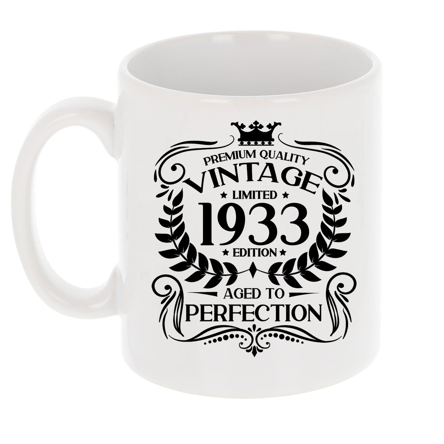 Personalised Vintage 1933 Mug and/or Coaster  - Always Looking Good -   