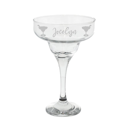 Personalised Cocktail Occasion Filled Engraved Margarita Glass  - Always Looking Good -   