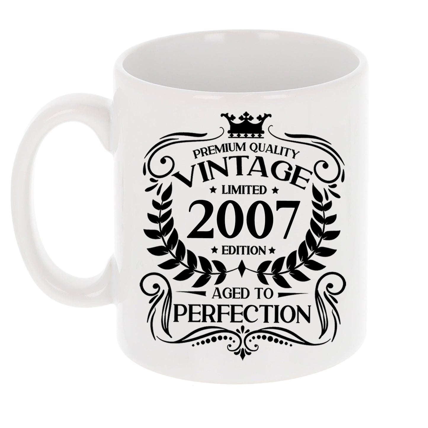 Personalised Vintage 2007 Mug and/or Coaster  - Always Looking Good -   
