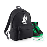 Personalised Gymnast Backpack | Kids School Bag with Name