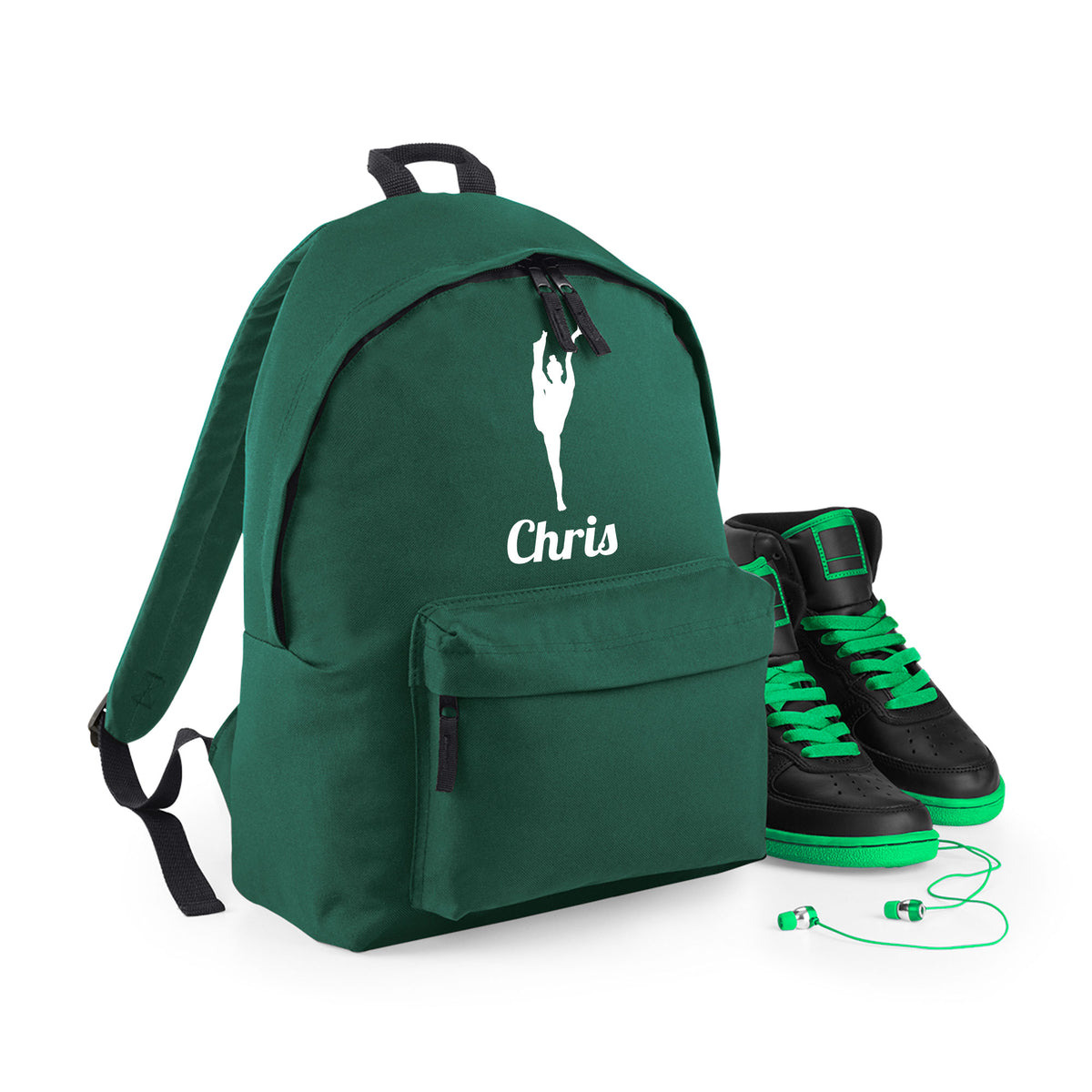 Personalised Gymnast Backpack | Kids School Bag with Name