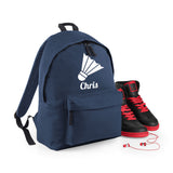 Personalised Badminton Backpack | Kids School Bag with Name