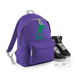 Personalised Footballer Backpack | Kids School Bag with Name