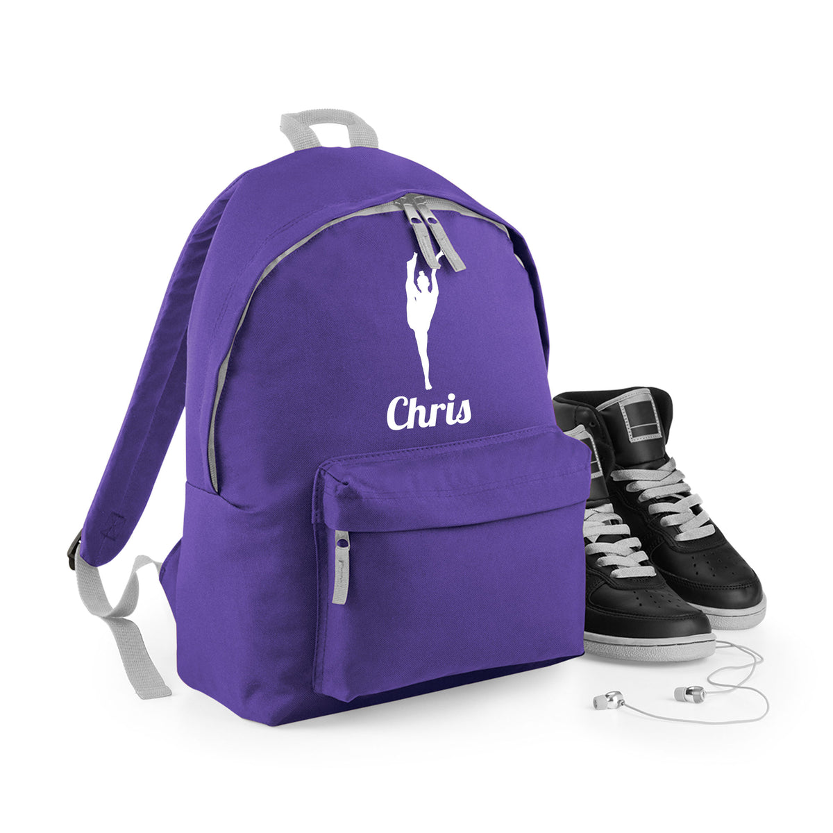Personalised Gymnast Backpack | Kids School Bag with Name