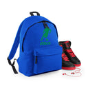 Personalised Footballer Backpack | Kids School Bag with Name