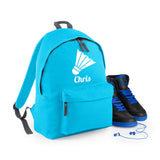 Personalised Badminton Backpack | Kids School Bag with Name