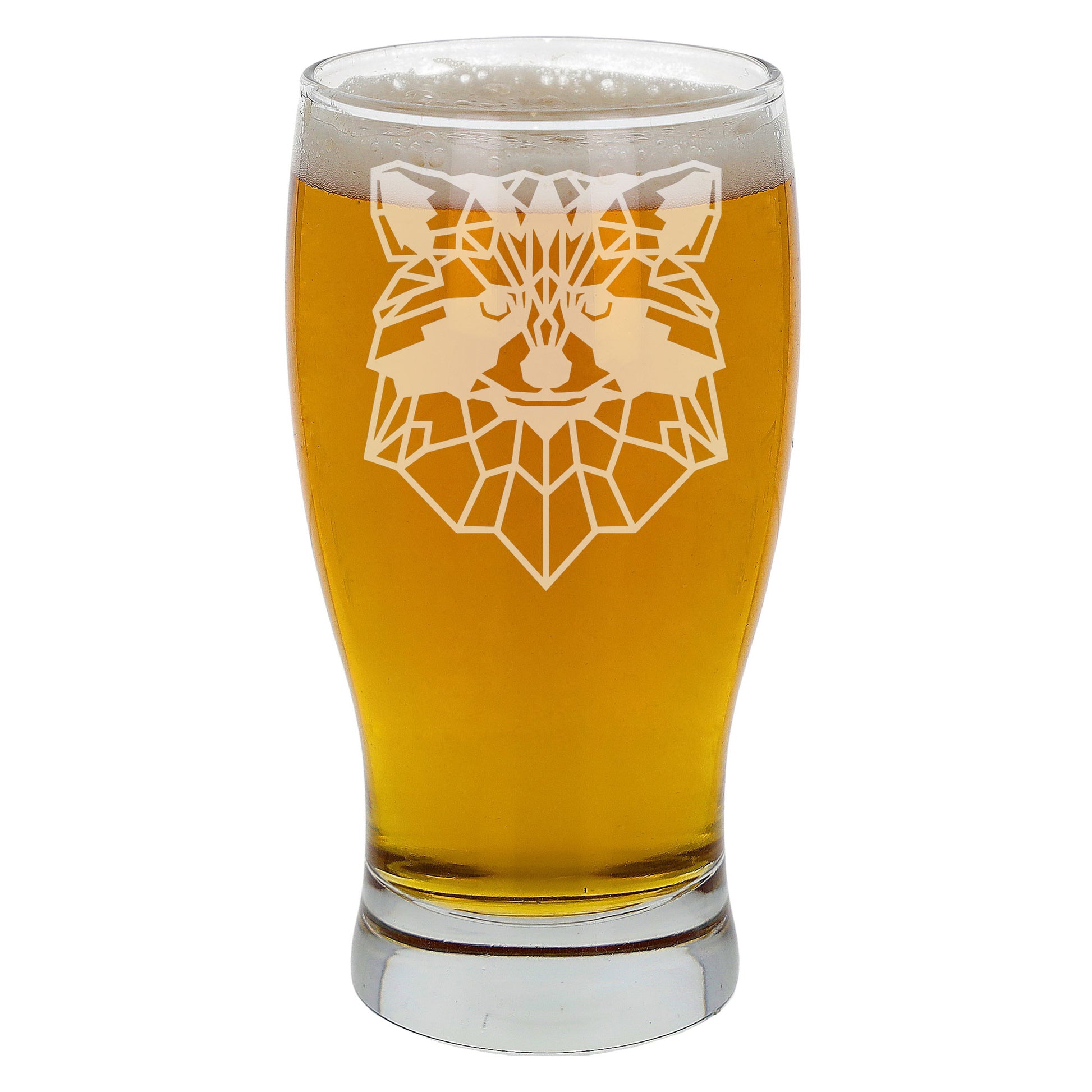 Racoon Engraved Beer Pint Glass  - Always Looking Good -   