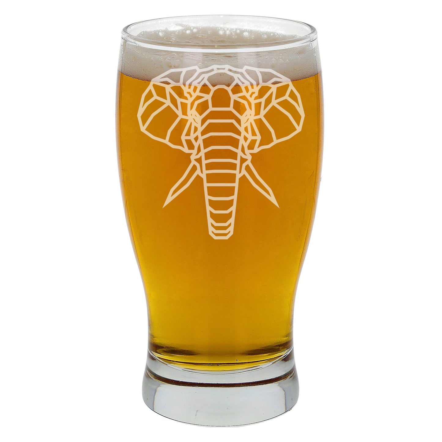 Elephant Engraved Beer Pint Glass  - Always Looking Good -   