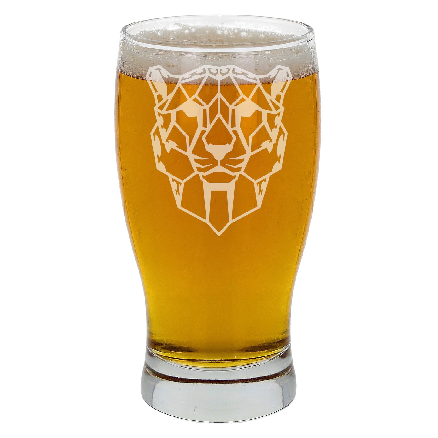Cheetah Engraved Beer Pint Glass  - Always Looking Good -   