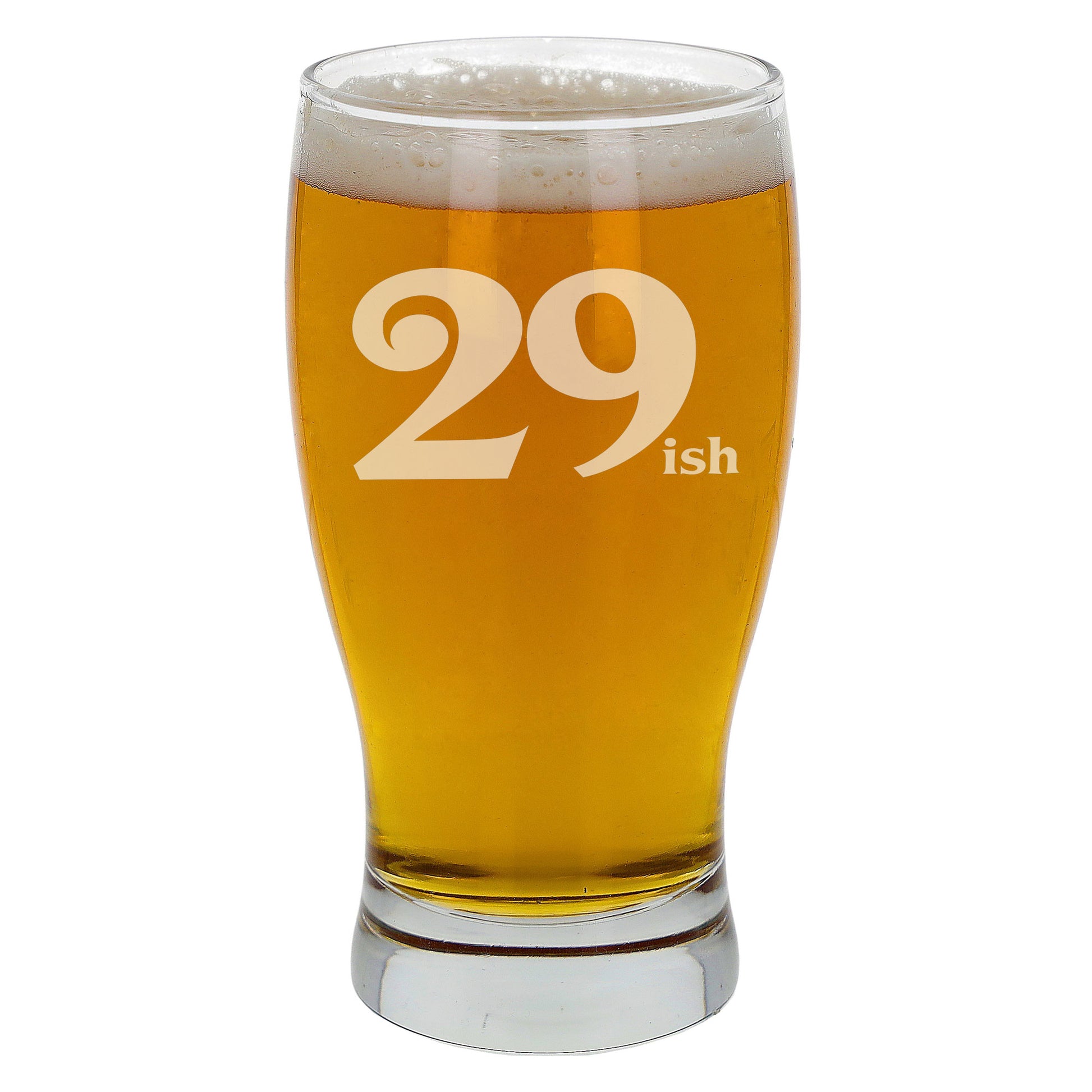 29ish Pint Glass and/or Coaster Set  - Always Looking Good -   