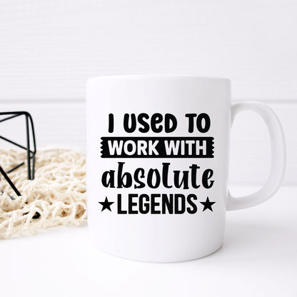 I Used to Work with Absolute Legends Mug & Coaster Set