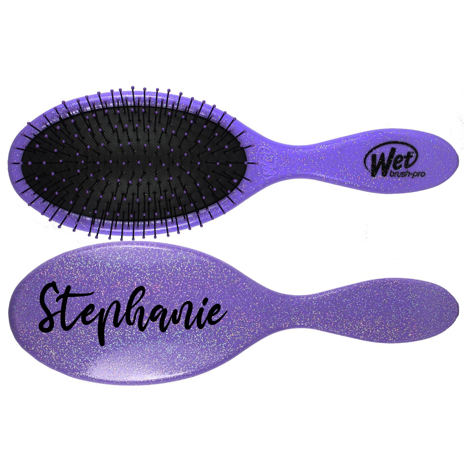 Personalised Wet Brush Detangle Hair Brush  - Always Looking Good -   