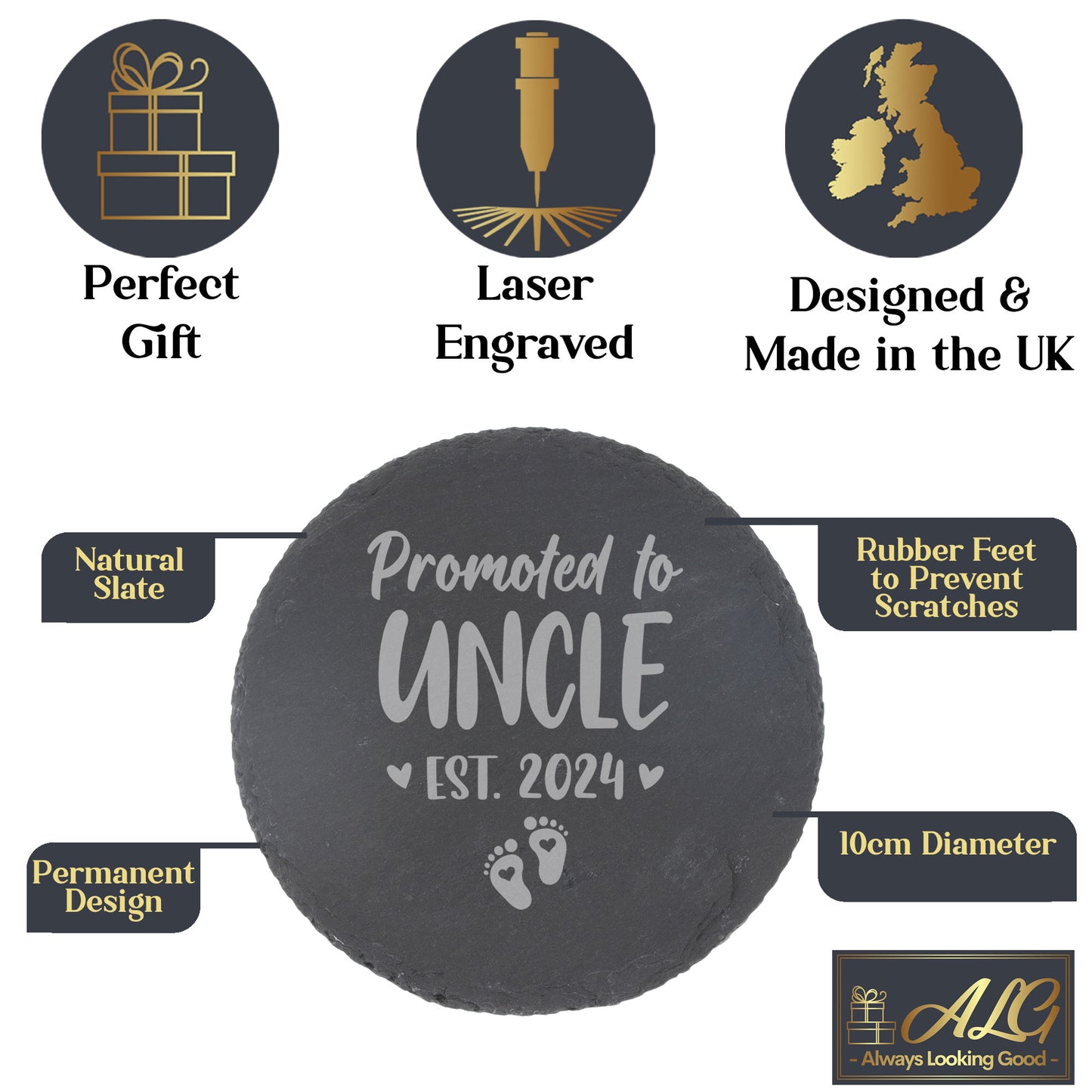 Promoted To......Pregnancy Announcement New baby Engraved Wine Glass
