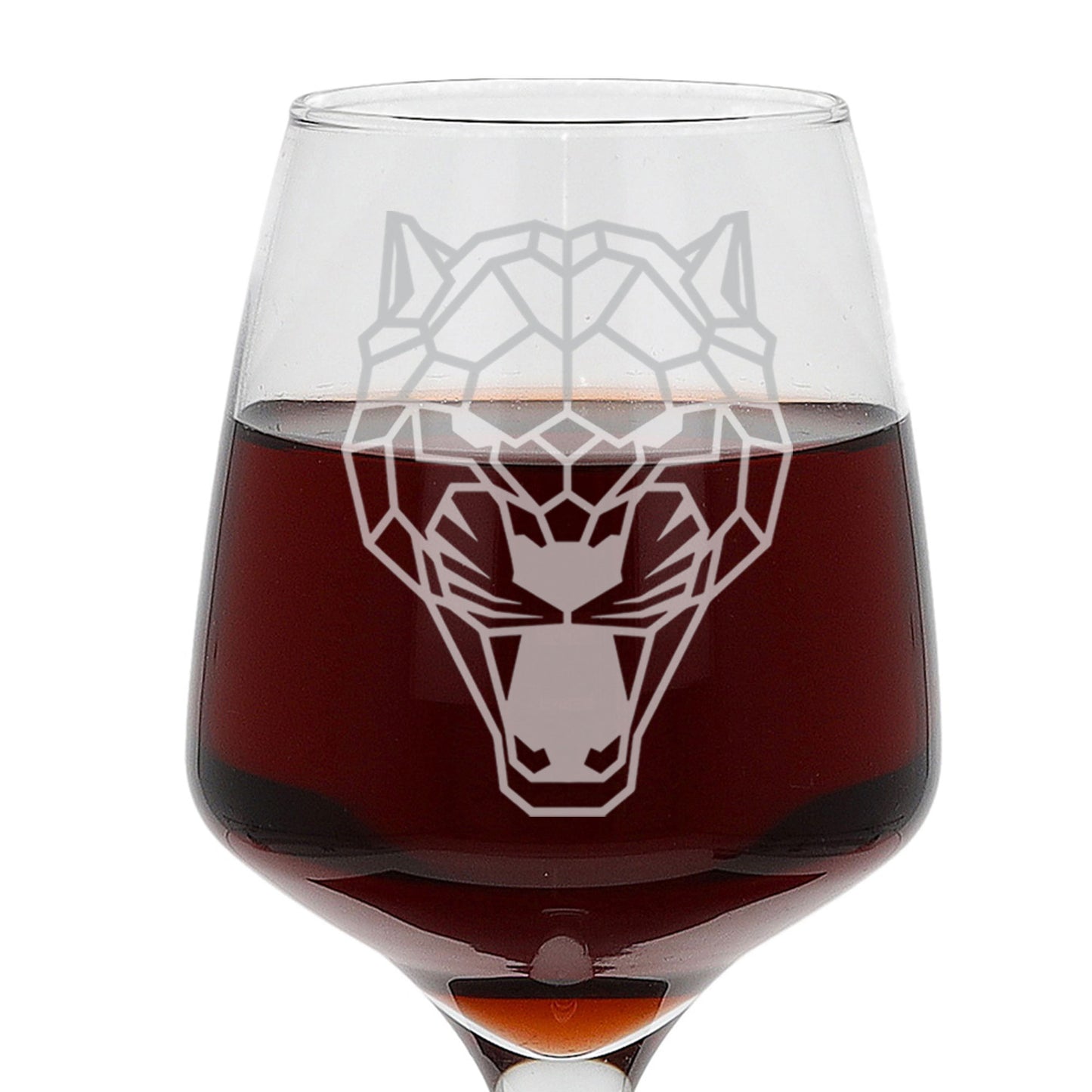Jaguar Engraved Wine Glass  - Always Looking Good -   