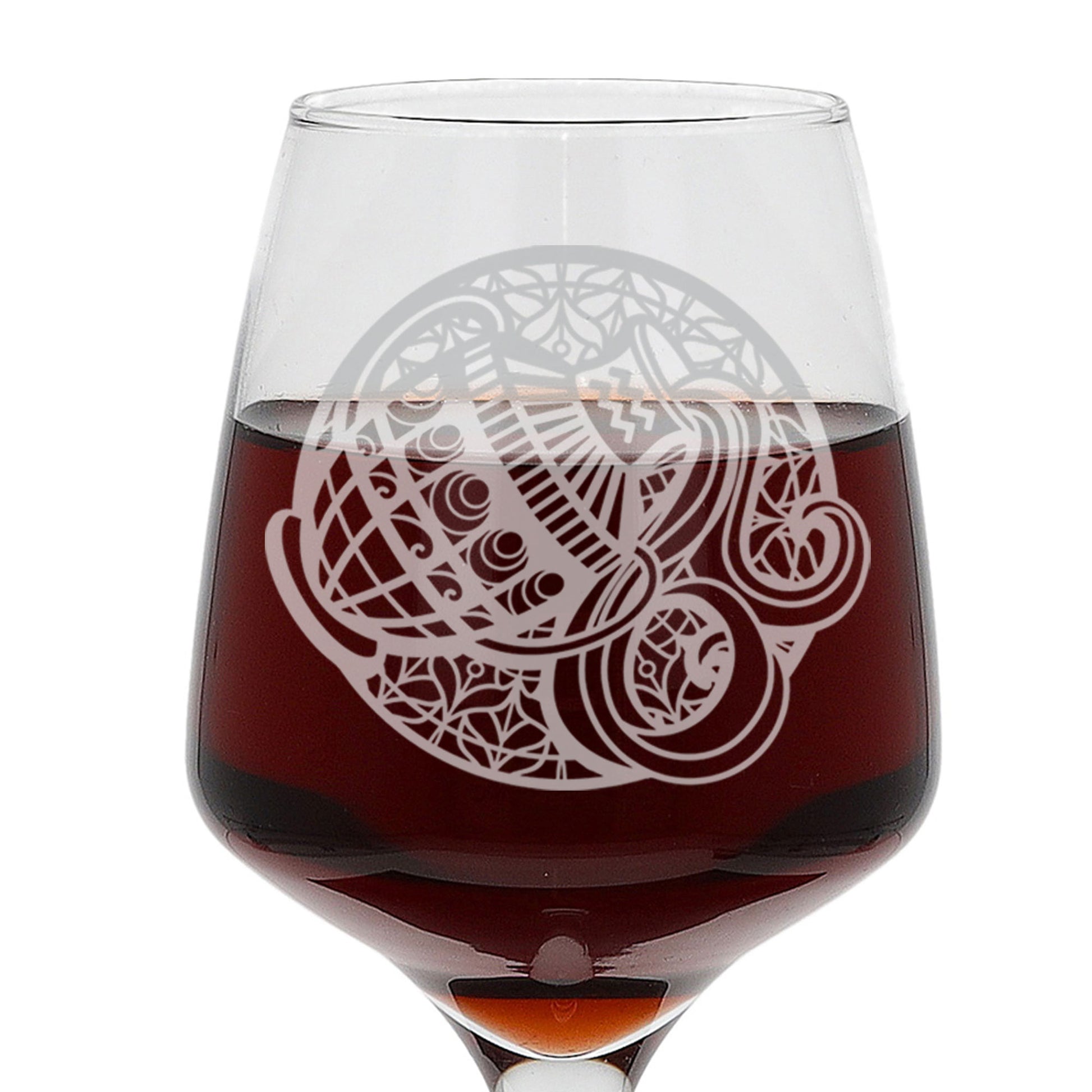 Aquarius Zodiac Engraved Wine Glass  - Always Looking Good -   
