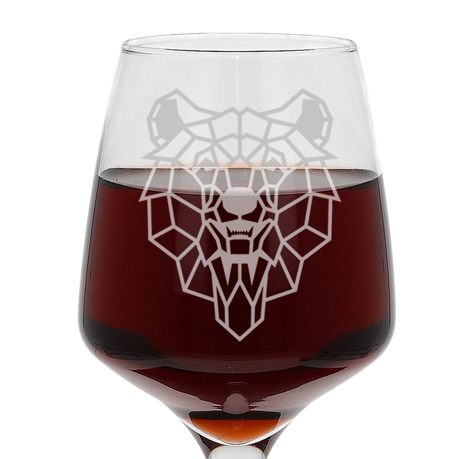 Bear Engraved Wine Glass  - Always Looking Good -   