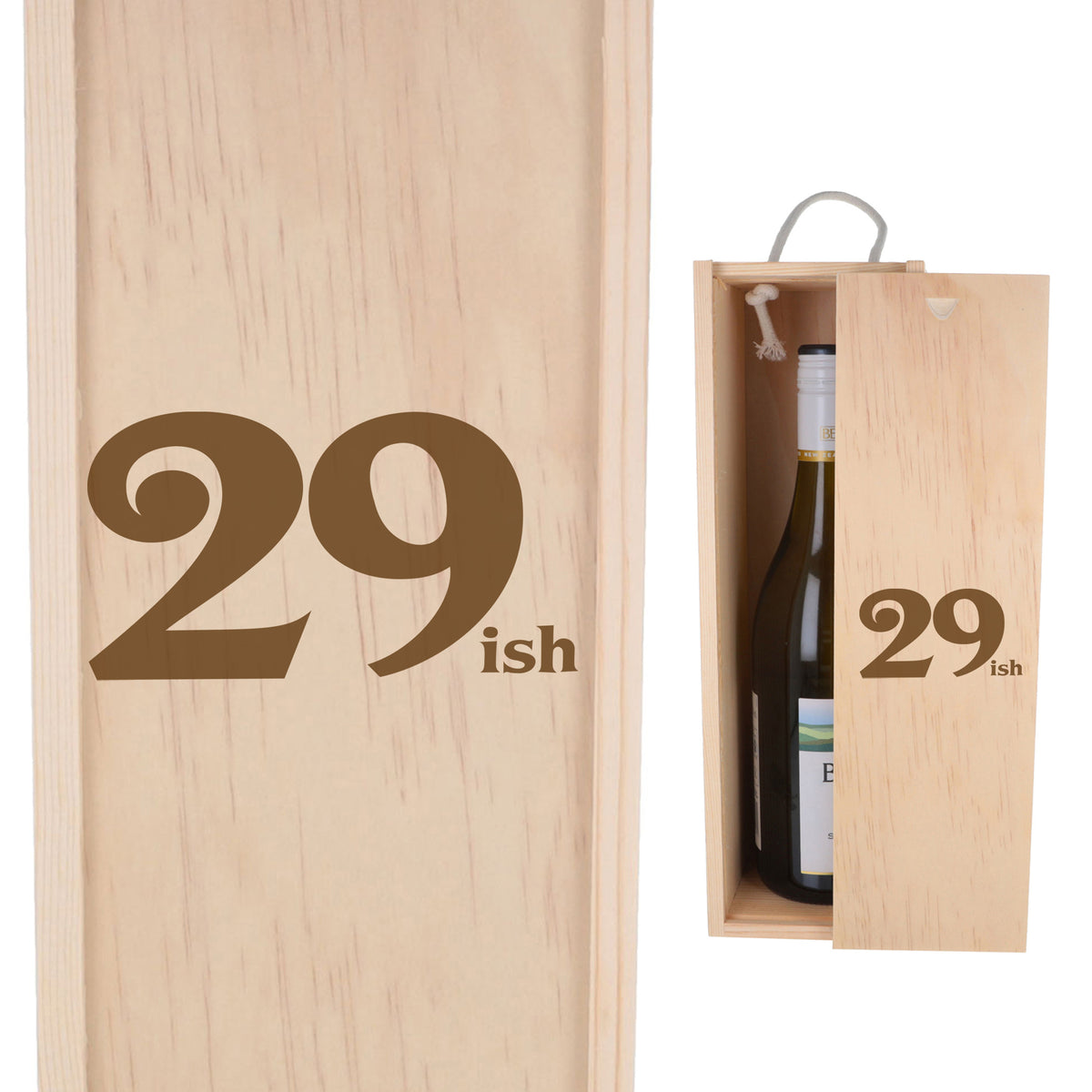 Wooden Bottle Box