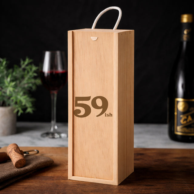 Wooden Bottle Box