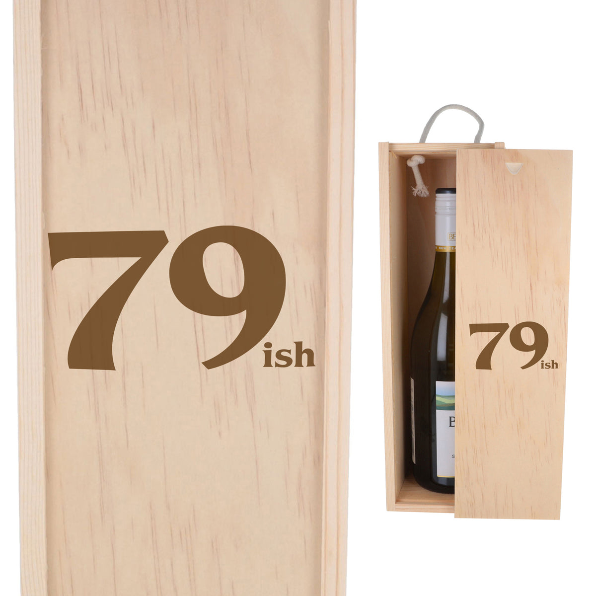 Wooden Bottle Box