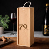 Wooden Bottle Box