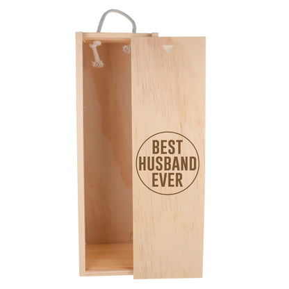 Wooden Bottle Box