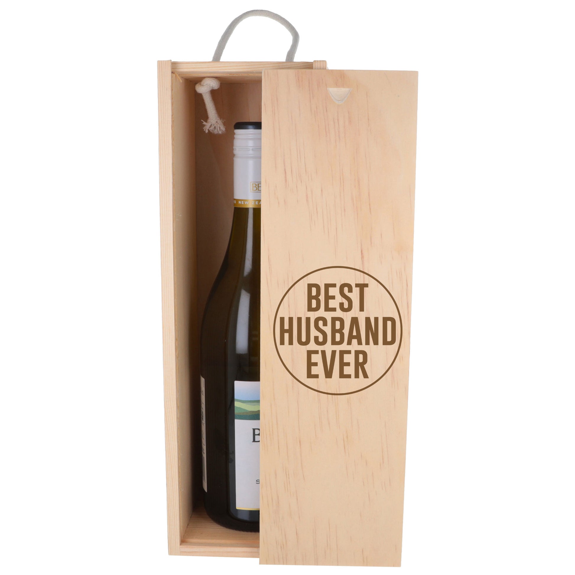 Wooden Bottle Box