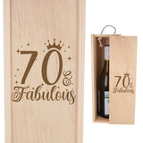 Wooden Bottle Box